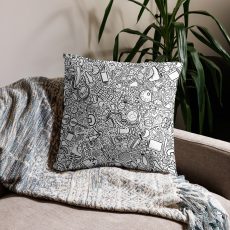 Summer Doodles - Basic Pillow