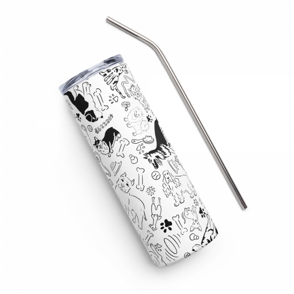Stainless steel tumbler - Canine Collection - Image 2