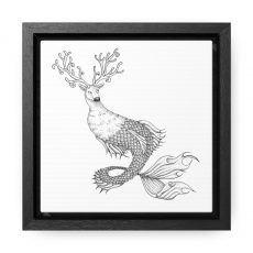 Merstag on Framed Canvas