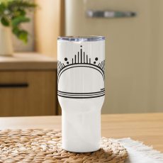 WOCO Travel mug with a handle